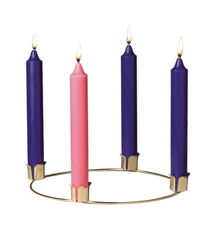 Advent Wreath Candle Set with 1-1/2" Candles