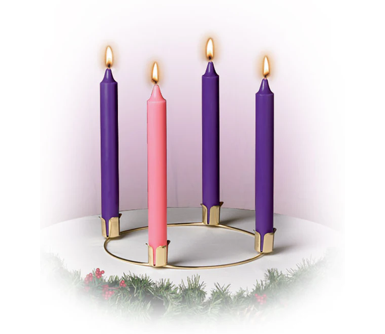 Brass Ring for 1-1/2 inch Advent Candles