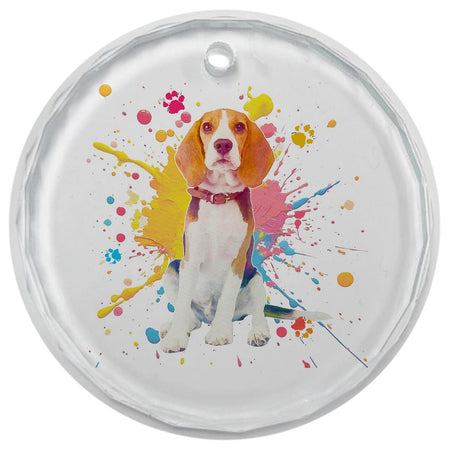 3.5" Glass Ornament Beagle Hound Dog by Dicksons