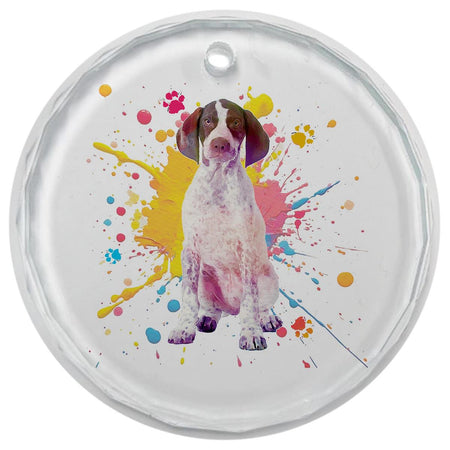 3.5" Glass Ornament English Pointer by Dicksons