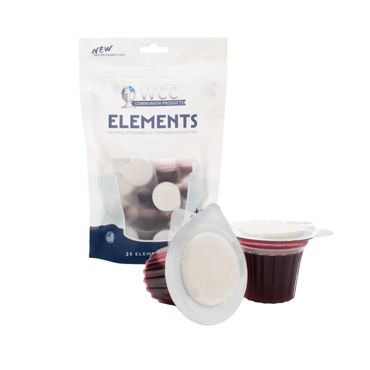 BAGGED Elements Cup - Juice/Wafer - (25 Units) by WCC