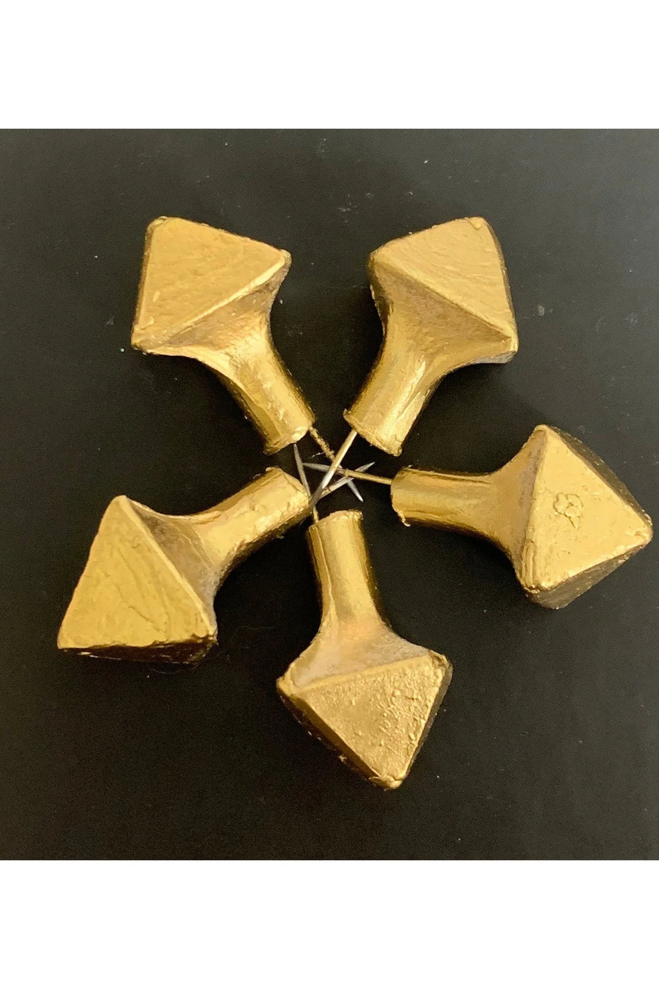 Extra Paschal Candle Nails - Gold