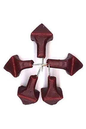 Extra Paschal Candle Nails - Red