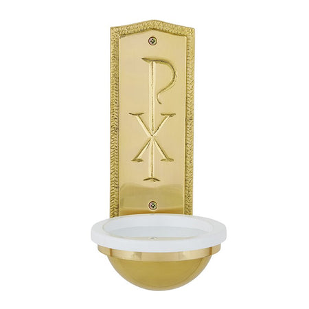 Holy Water Font - Chi Rho by Christian Brands
