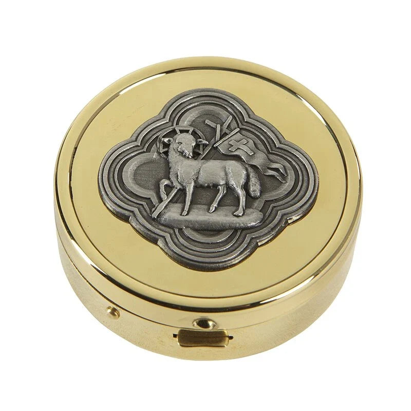 Agnus Dei Pyx - 24kt Gold Plated by Christian Brands