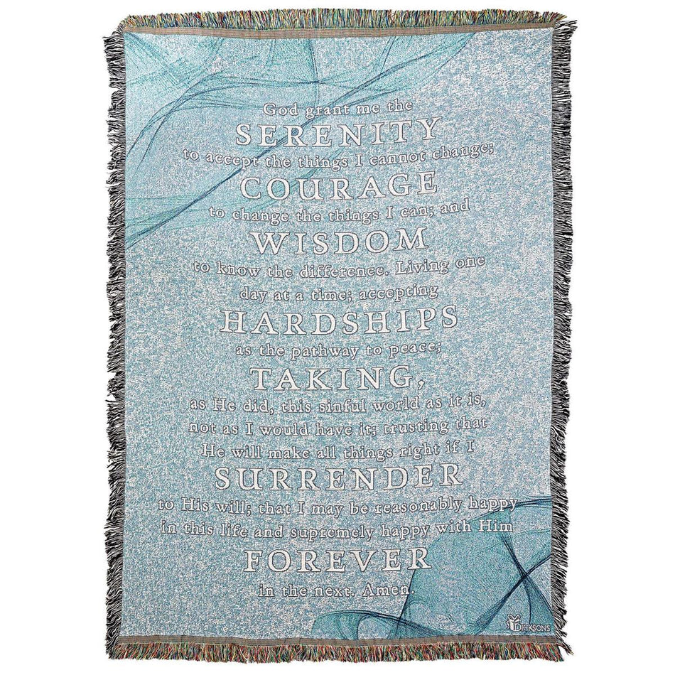 Serenity Prayer Throw 48"X68" by Dicksons