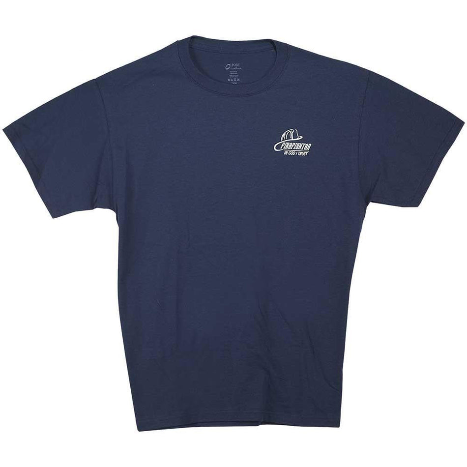 Men's Firefighter In God T-Shirt Small by Dicksons