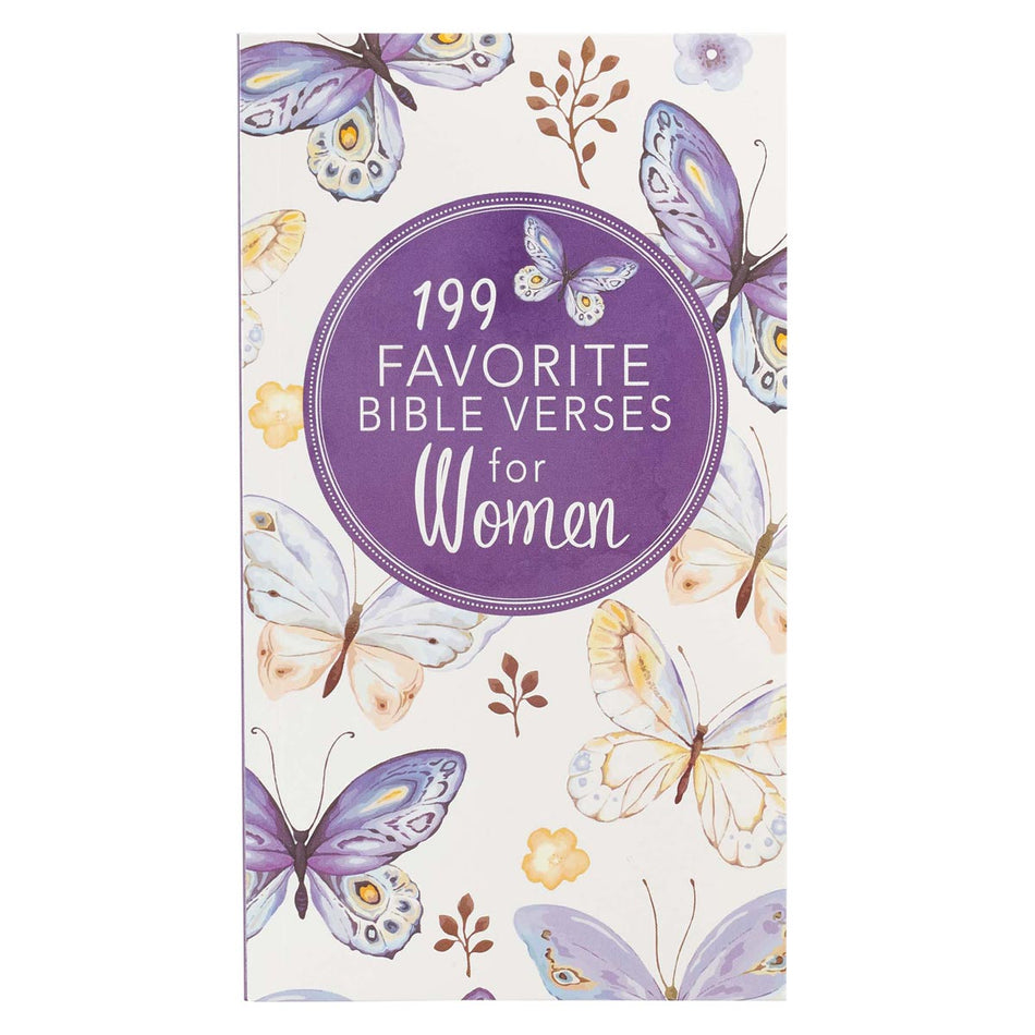 199 Favorite Bible Verses For Women Purple Gift Book by Christian Art Gifts