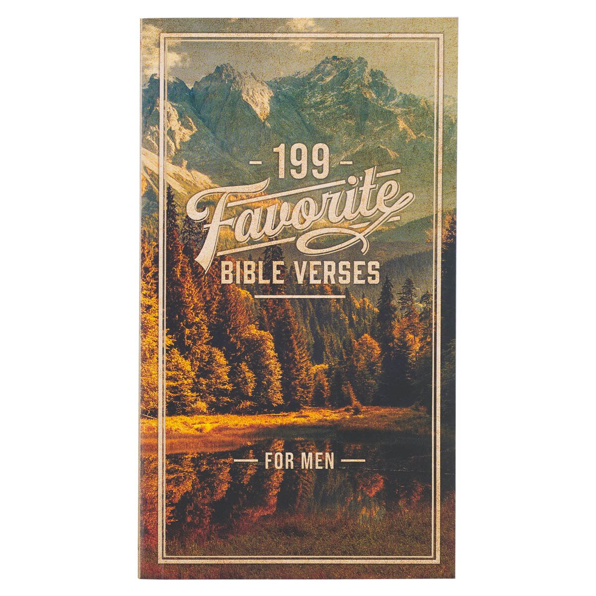 199 Favorite Bible Verses for Men Gift Book by Christian Art Gifts
