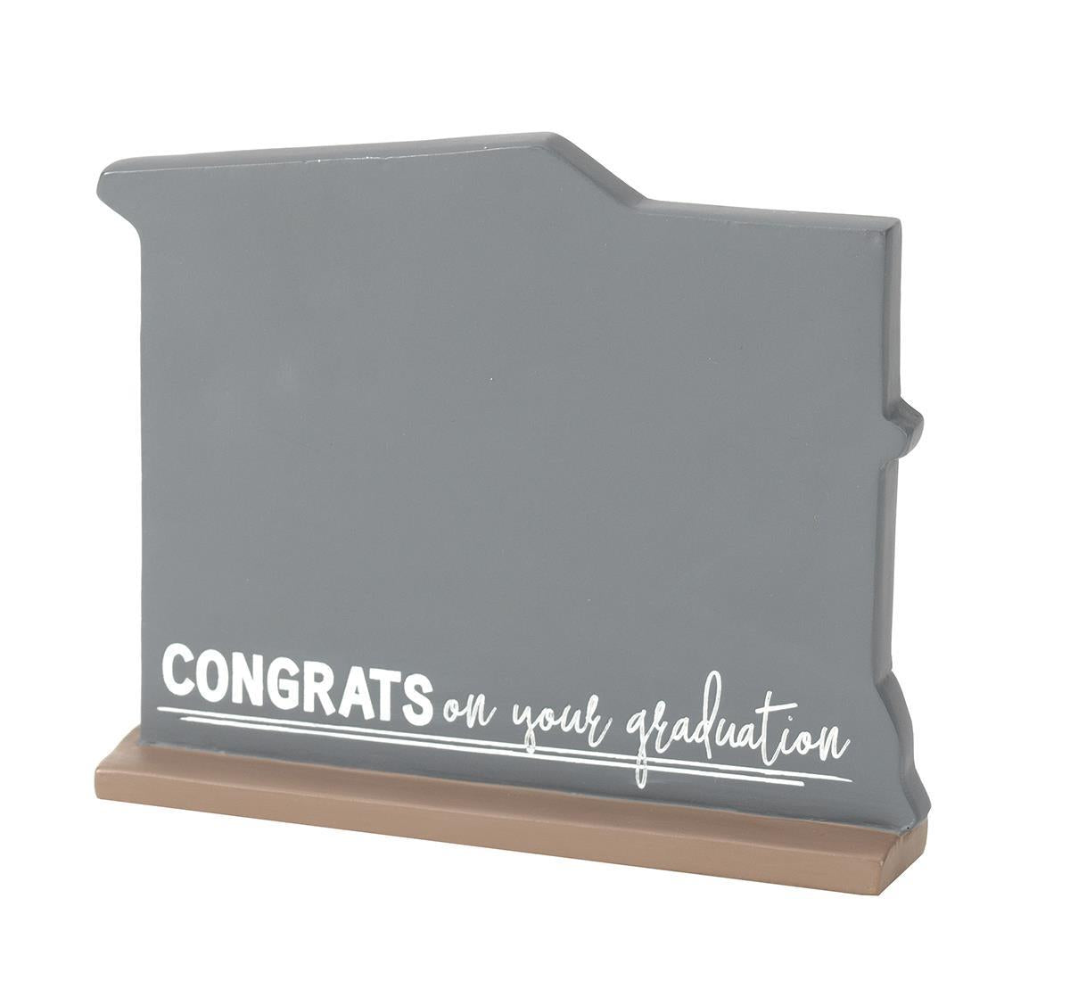 Figurine Tabletop Graduation Resin 3.95"H by Dicksons, product view 2
