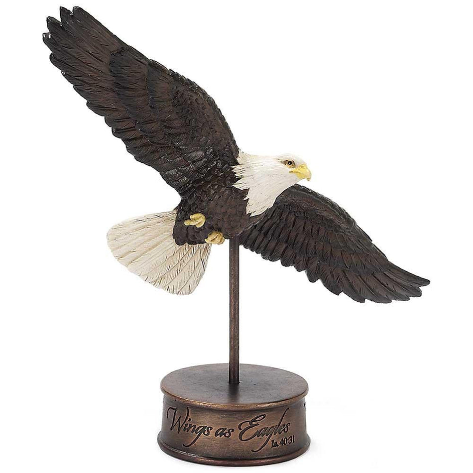 Isaiah 40:31 Stone Eagle Figurine by Dicksons