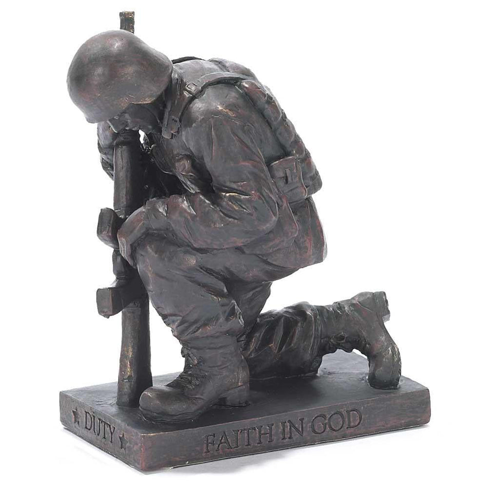 Figurine Soldier Faith In God by Dicksons