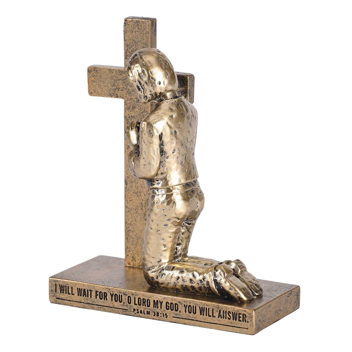 Called To Pray Cross Praying Woman 8H by Dicksons, product view 3
