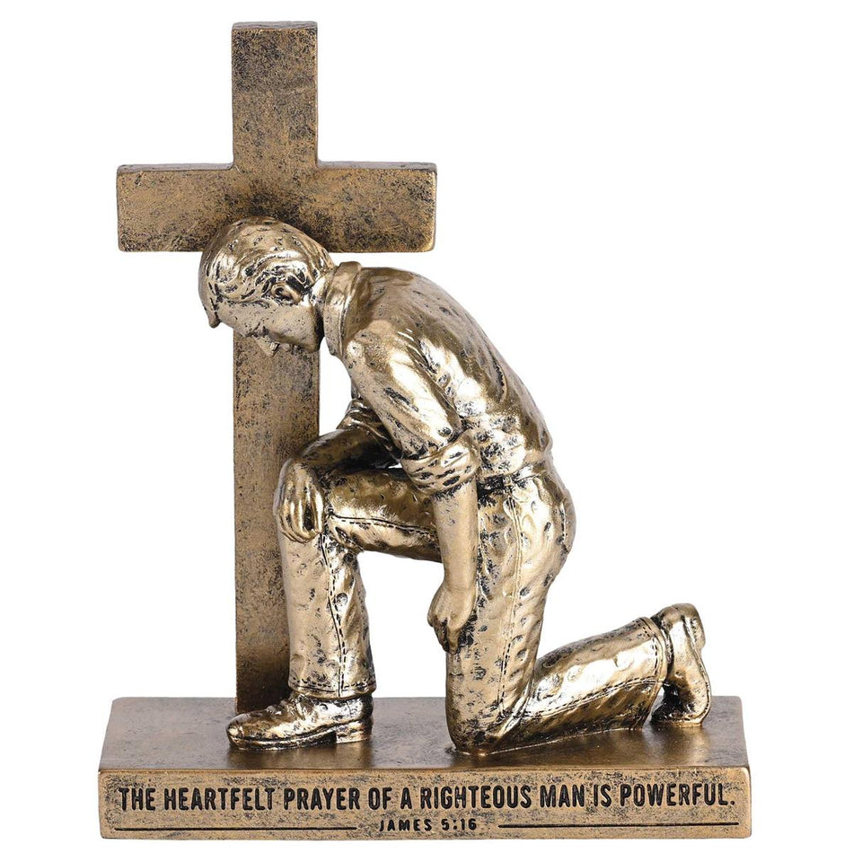 Called To Pray Cross Praying Man 8H by Dicksons