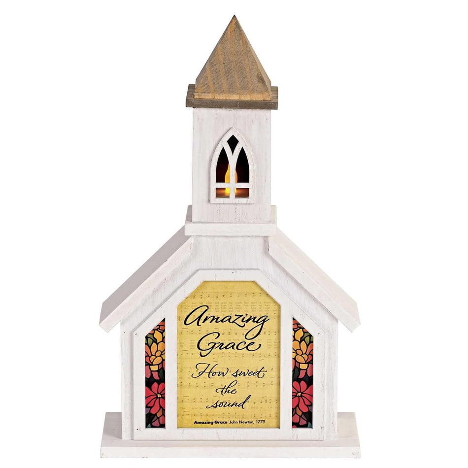 Church Figurine Amazing Grace 13H by Dicksons