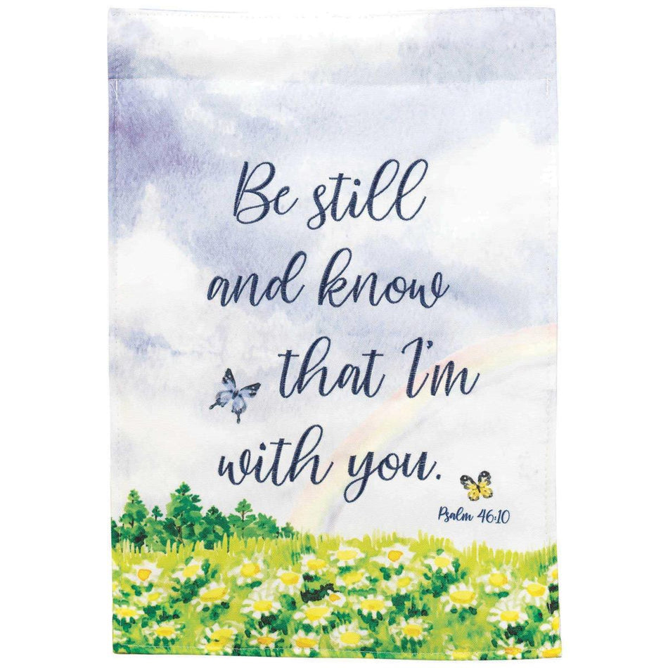 Flag Be Still Psalm 46:10 13x18 by Dicksons