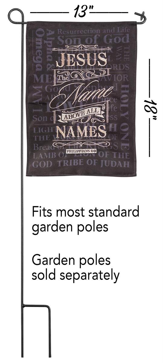 Flag Names Of Jesus Polyester 13x18 by Dicksons, product view 2