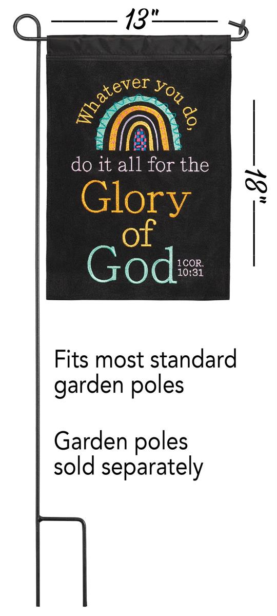 Flag Whatever You Do Polyester 13x18 by Dicksons, product view 2