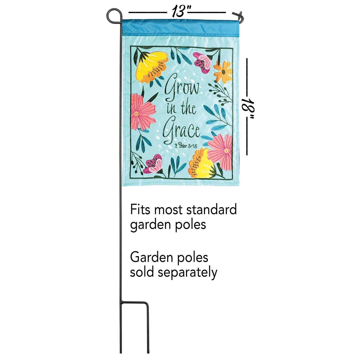 Flag Grow In The Grace Spring 13x18 by Dicksons, product view 3