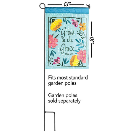Flag Grow In The Grace Spring 13x18 by Dicksons, product view 3