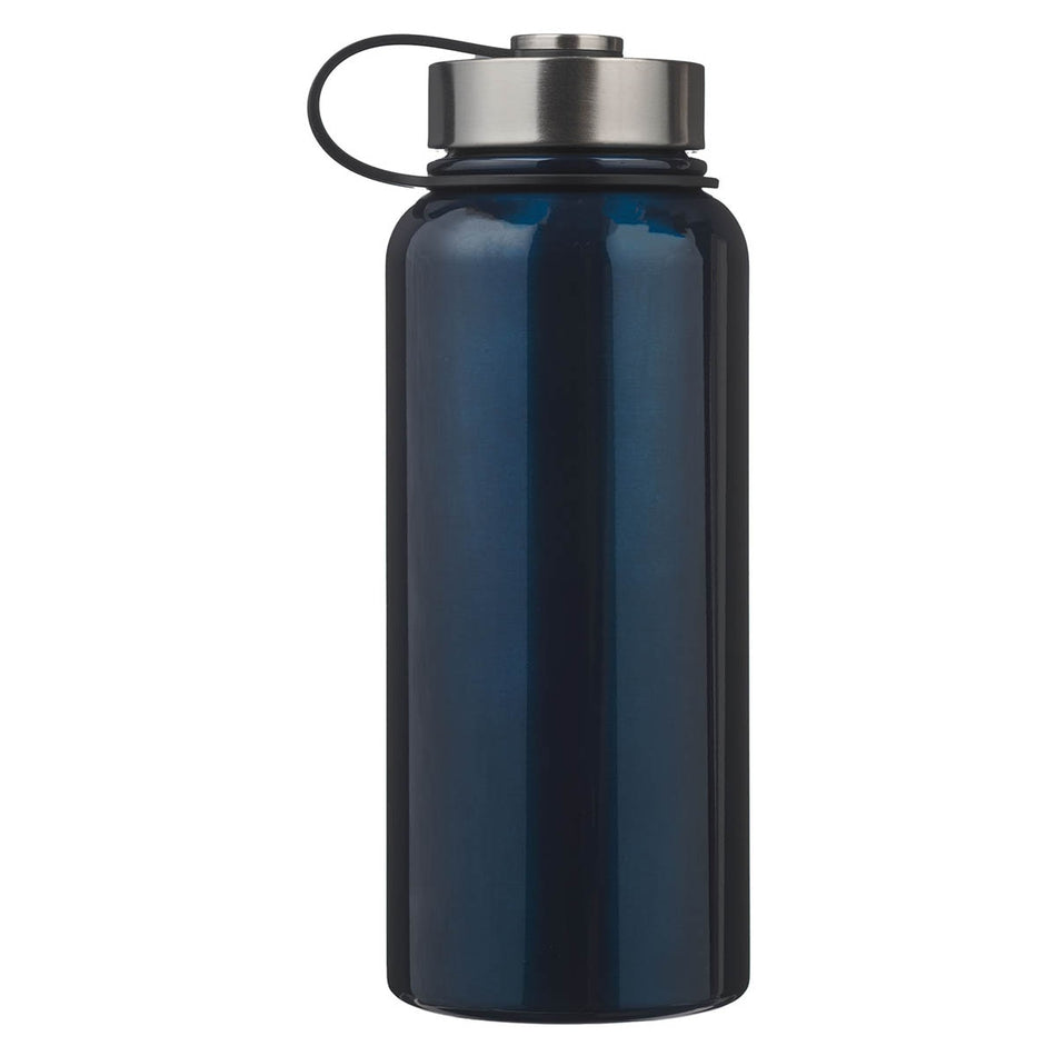 The Plans Navy Blue Stainless Steel Water Bottle - Jeremiah 29:11 by Christian Art Gifts, product view 2