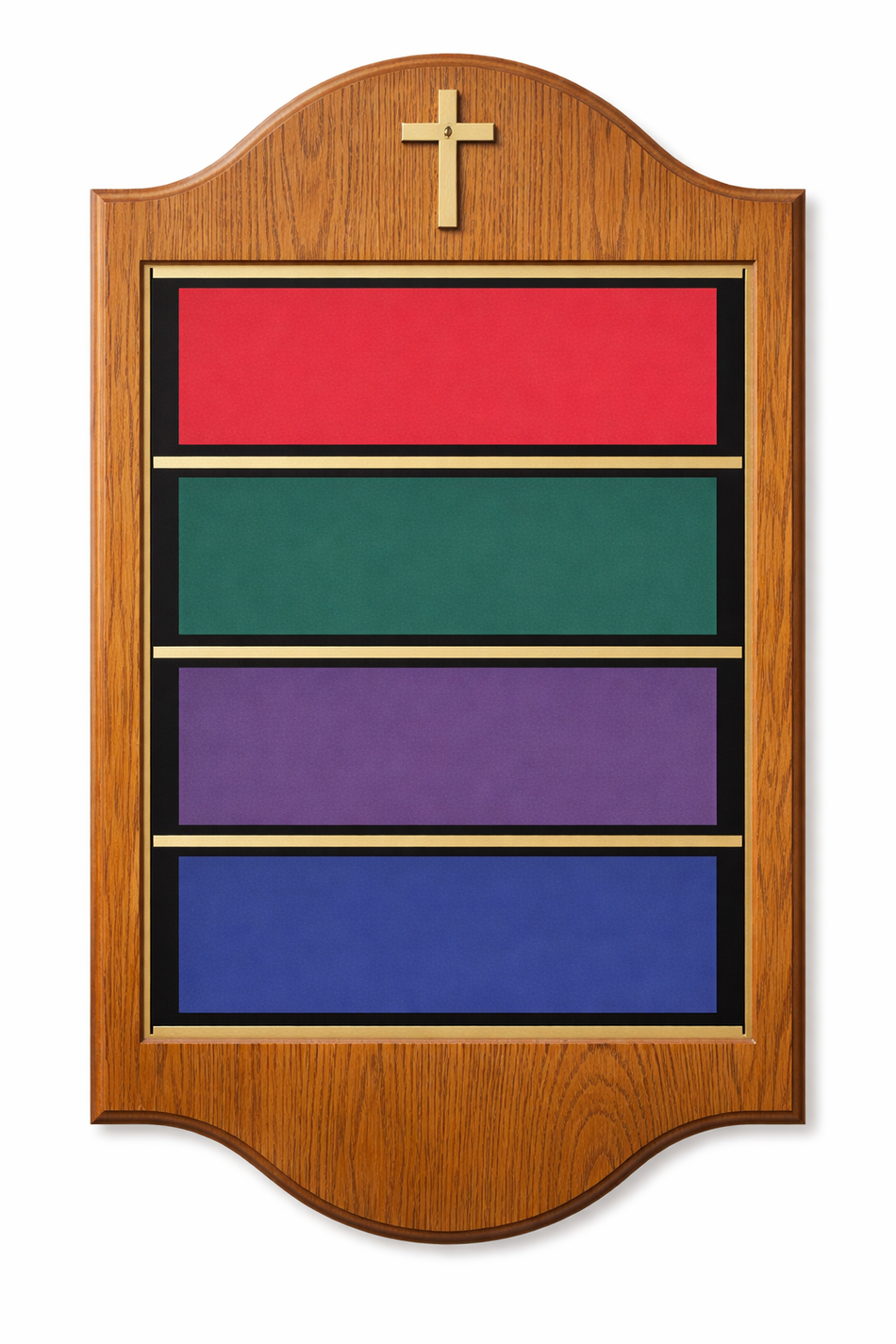 Colored Slides for Hymn Boards