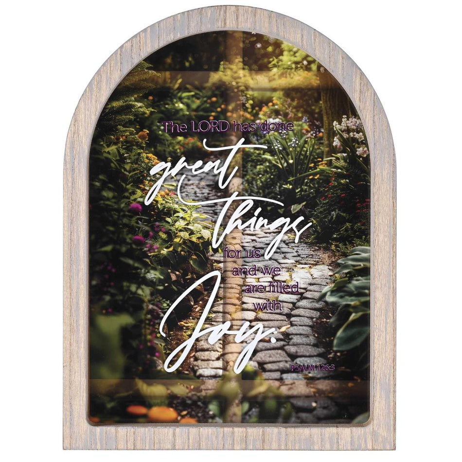 Framed Arch The Lord Has Done 11X15 by Dicksons, product view 2