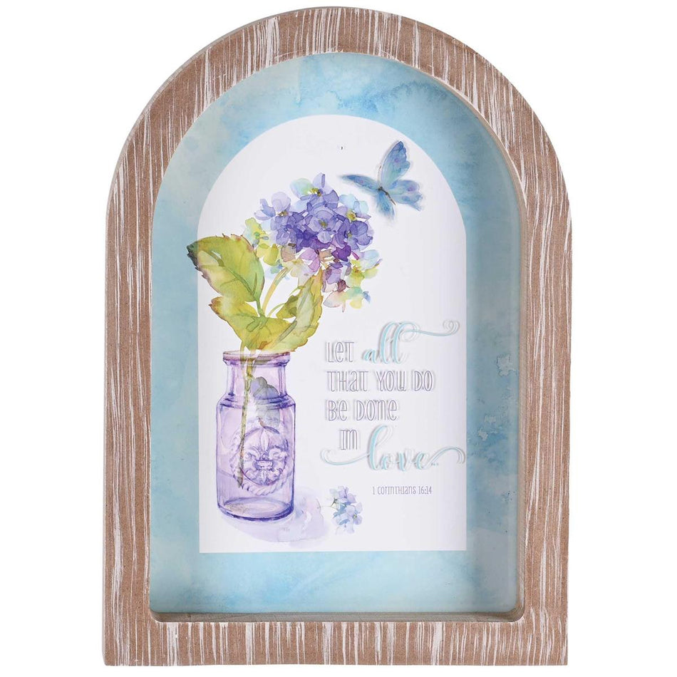 Framed Arch Let All That You Do Love9X13 by Dicksons