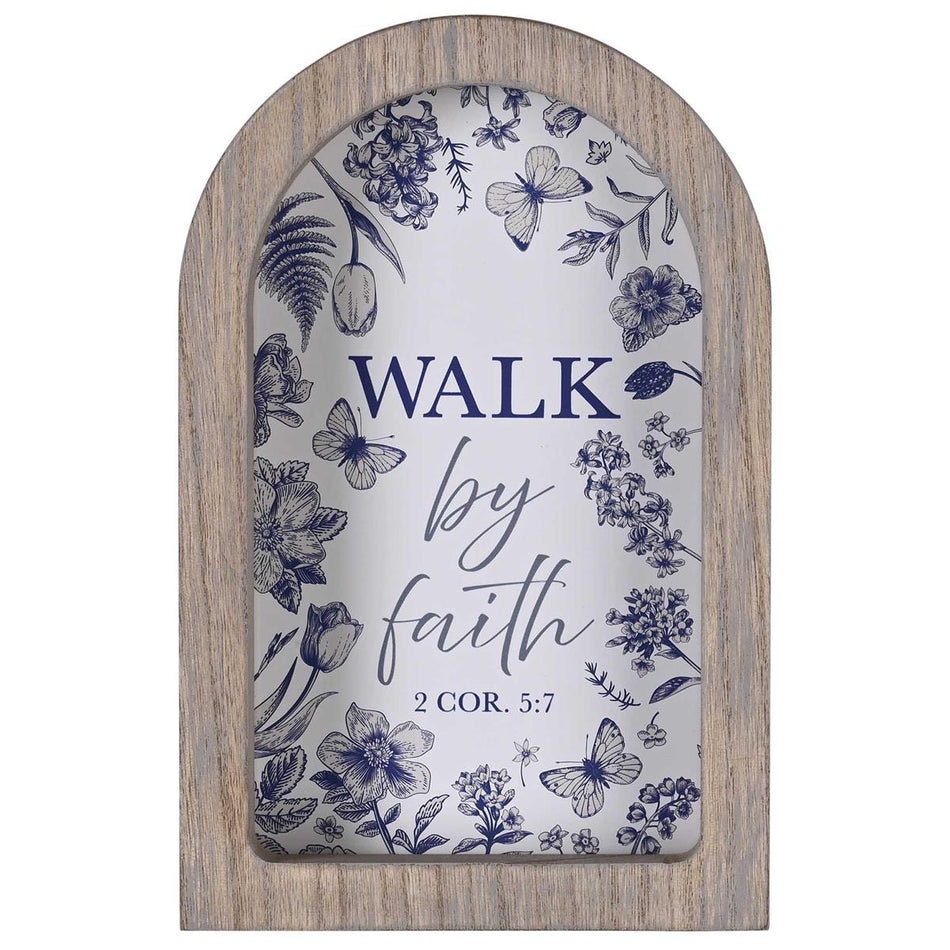 Framed Arch Walk By Faith 7X11 by Dicksons, product view 2