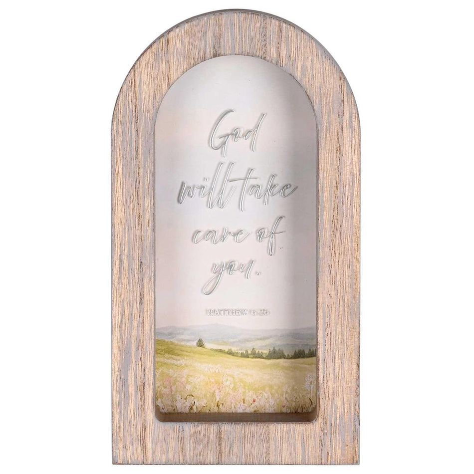 Framed Arch God Will Take Care of You5X8 by Dicksons, product view 2
