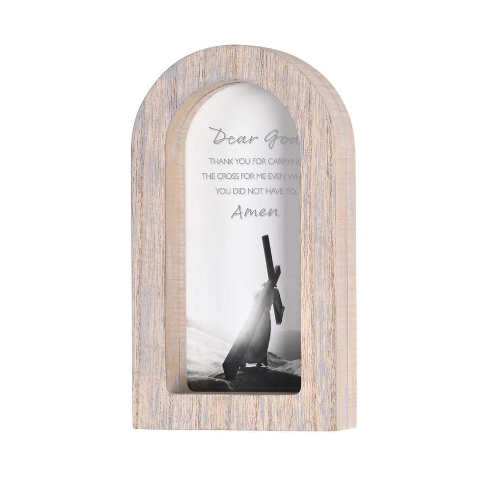 Framed Arch Thank You For Gray 5x8 by Dicksons, product view 2