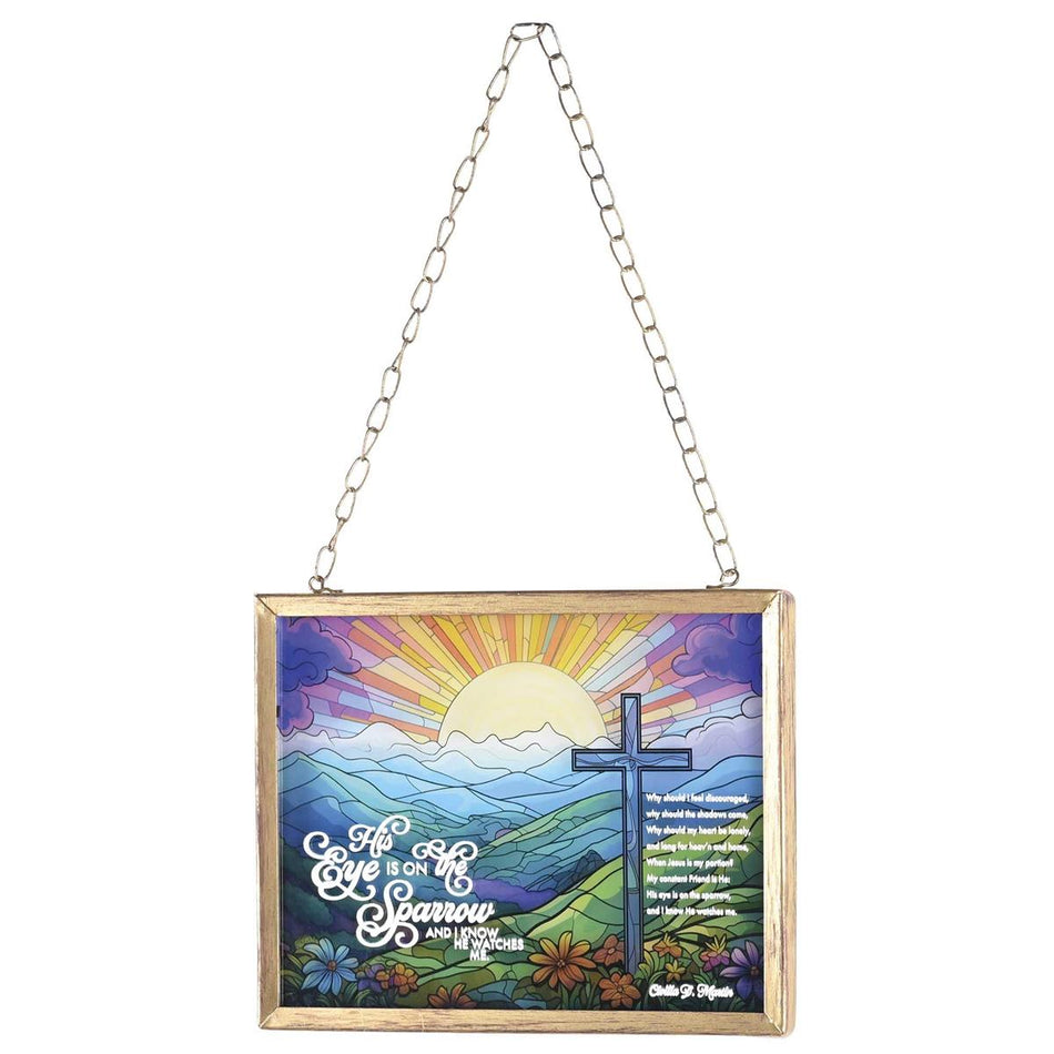 , Classic Hymns, Inspirational Christian, 10 x 12 inch Metal Framed Glass (FRMGLS-305) by Dicksons, product view 2