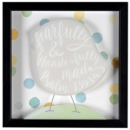 Inspirational Christian Wall Hanging Shadow Box Style Framed Wall Décor (FRMWDBL-1010-13) by Dicksons, product view 2