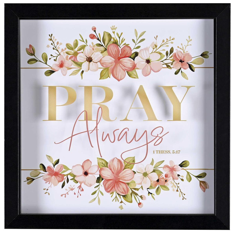 Inspirational Christian Wall Hanging Shadow Box Style Framed Wall Décor (FRMWDBL-1010-17) by Dicksons, product view 2