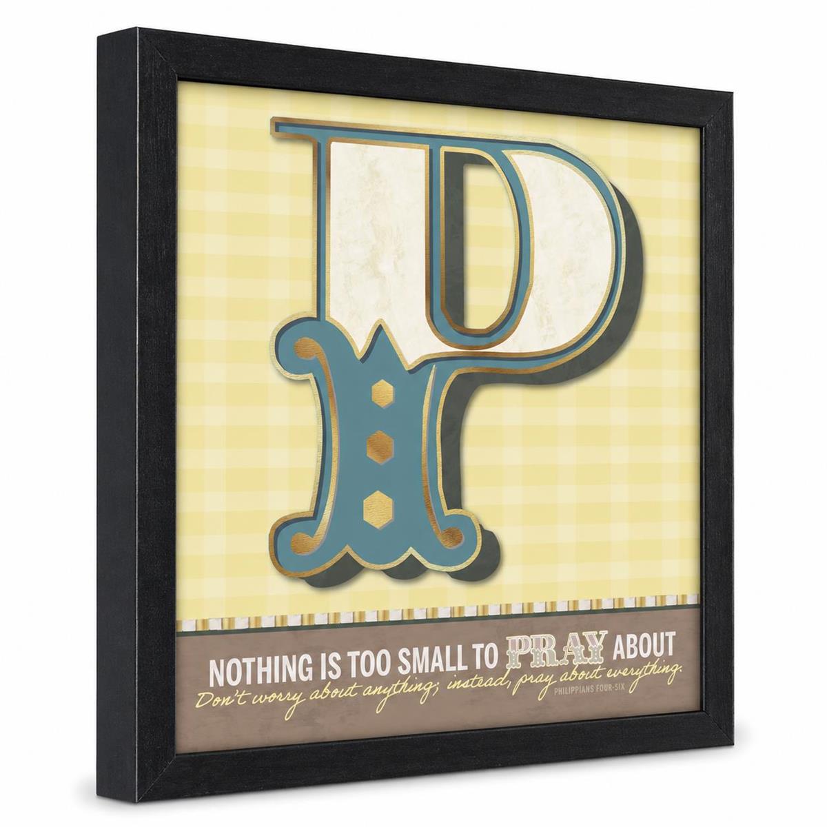 Framed Wall Art Nothing To Small To Pray by Dicksons, product view 2
