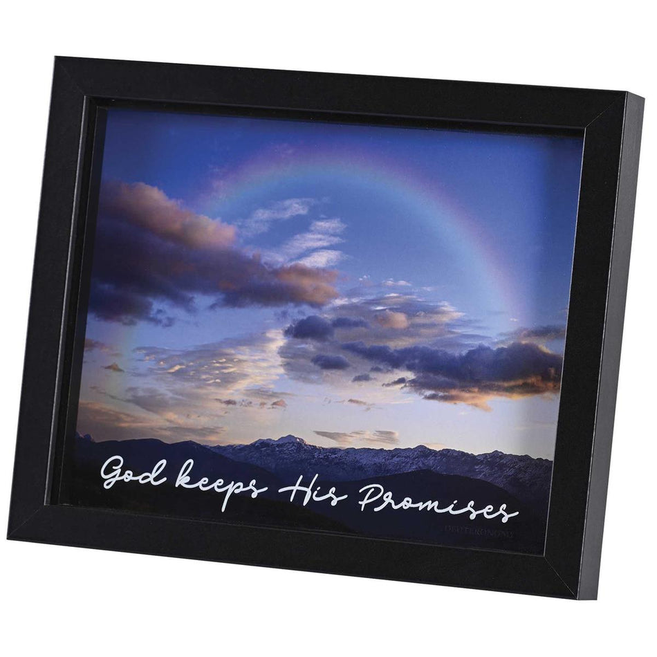 Framed Art God Keeps Promises 10x8 by Dicksons