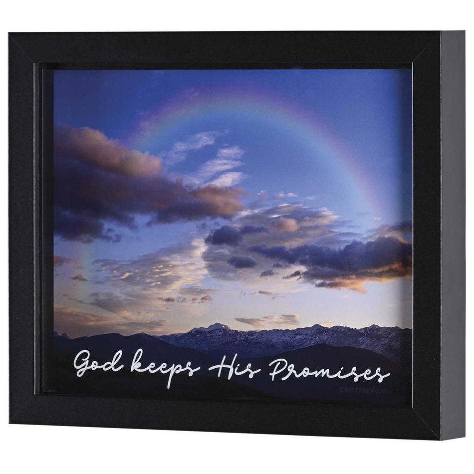 Framed Art God Keeps Promises 10x8 by Dicksons, product view 2