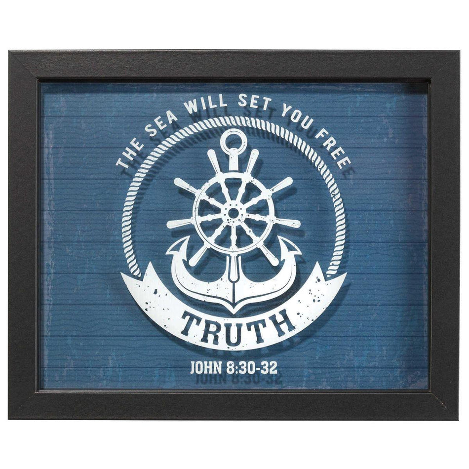 Framed Art Truth John 8:30-32 by Dicksons, product view 2