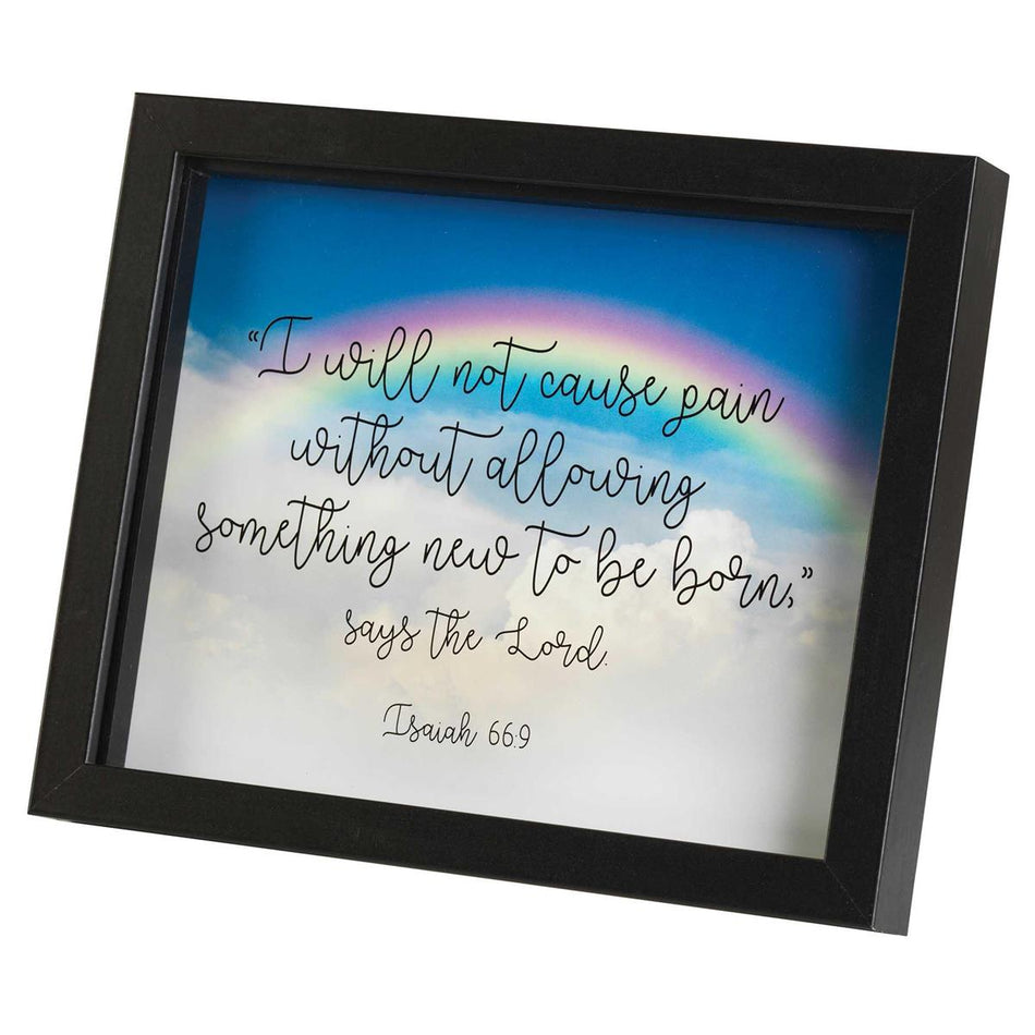 Framed Wall Art I Will Not Cause Pain by Dicksons