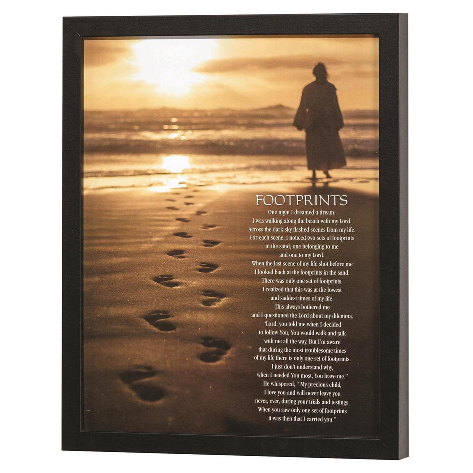 Framed Wall Art Footprints 11x14 by Dicksons