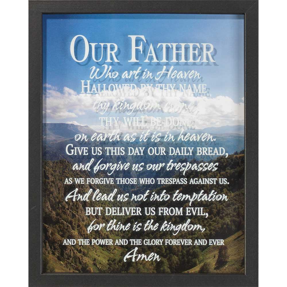 Framed Wall Art Lords Prayer 11x14 by Dicksons
