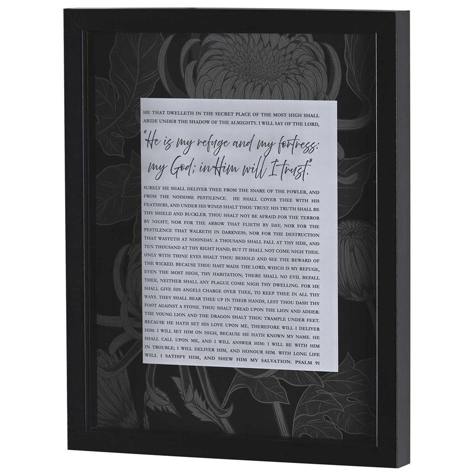 Inspirational Christian Wall Hanging Shadow Box Style Framed Wall Décor (FRMWDBL-1114-99) by Dicksons