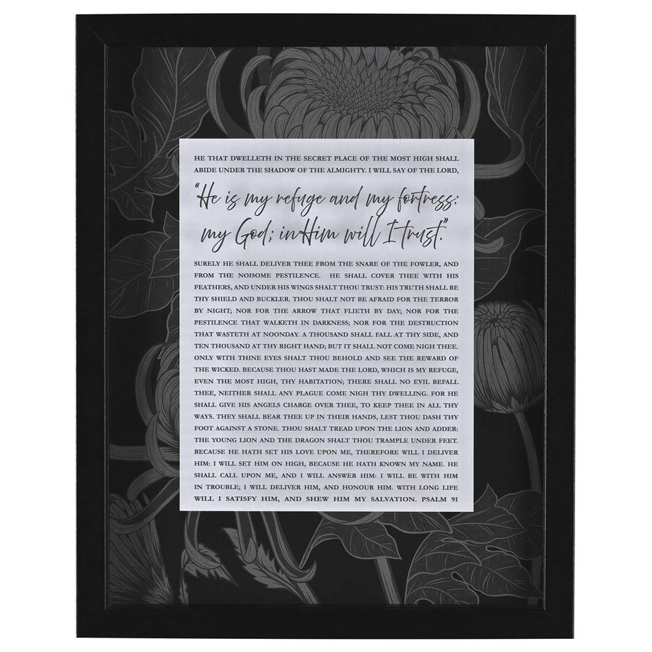 Inspirational Christian Wall Hanging Shadow Box Style Framed Wall Décor (FRMWDBL-1114-99) by Dicksons, product view 2