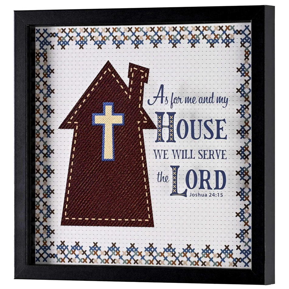 Inspirational Christian Wall Hanging Shadow Box Style Framed Wall Décor (FRMWDBL-1212-1) by Dicksons