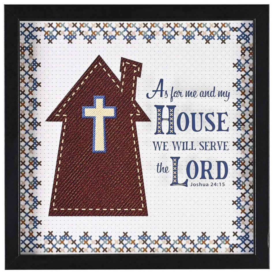 Inspirational Christian Wall Hanging Shadow Box Style Framed Wall Décor (FRMWDBL-1212-1) by Dicksons, product view 2