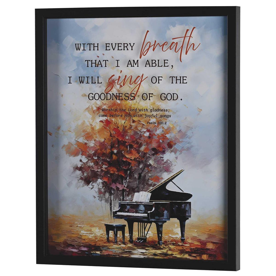 Inspirational Christian Wall Hanging Shadow Box Style Framed Wall Décor (FRMWDBL-1620-4) by Dicksons