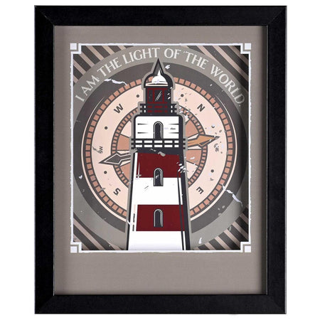 Framed Art Lighthouse I Am Light by Dicksons, product view 3