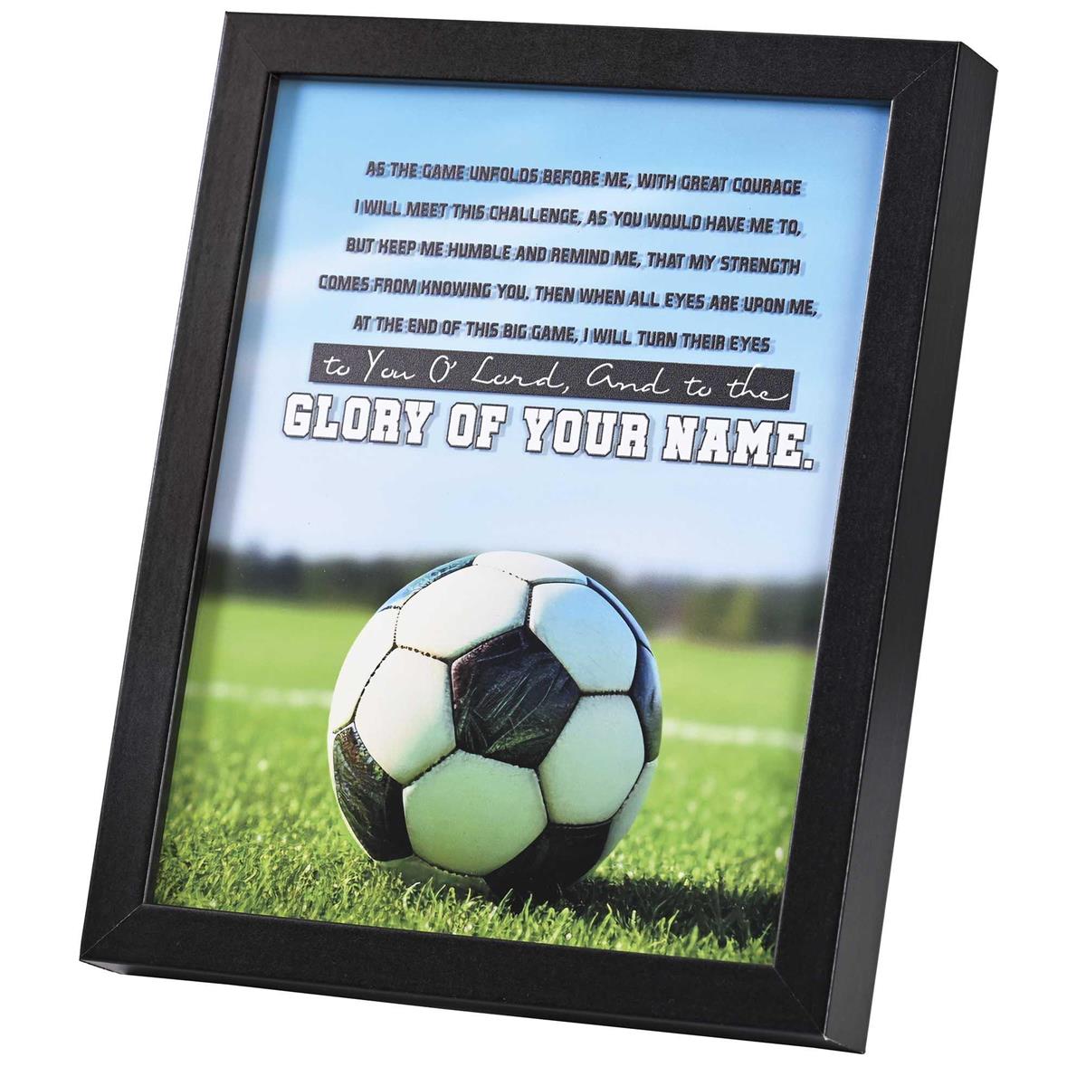 Framed Art Soccer As The Game by Dicksons