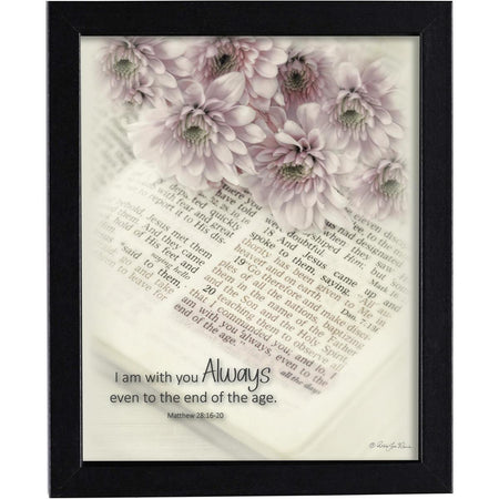 Framed Art I Am With You Always by Dicksons