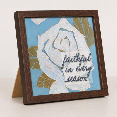 Framed Wall Art Faithful In Every Season by Dicksons, product view 2